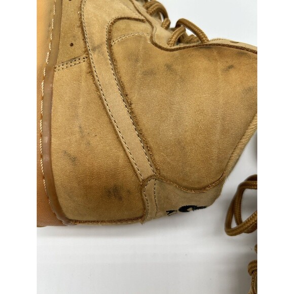 Nike Air Force 1 High 'Flax' Wheat Brown 922066-203 Boy’s 7Y - Picture 5 of 16